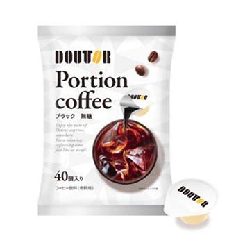 ドトール　ポーションコーヒー（無糖/40個入）
